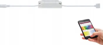Kontrollues LED Paulmann MaxLED RGBW Bluetooth, 144W, i bardhë