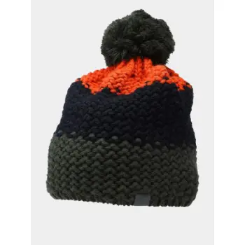 Kapelë dimërore për djem 4F Winter Cap, me pompon, e kaltër