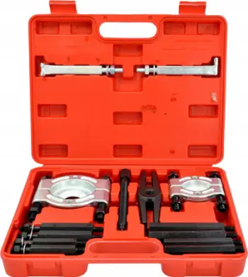 Set heqës kushinetash Awtools Bearing Puller, çelik i qëndrueshëm, me valixhe, portokalli