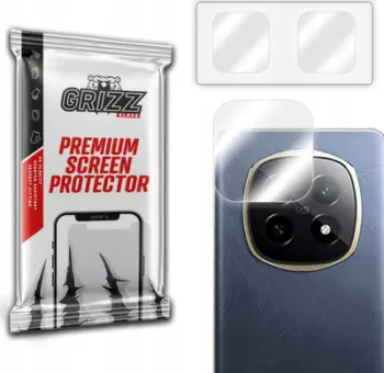Xham mbrojtës kamerë 2 copë për Realme P2 Pro, hibrid, transparent