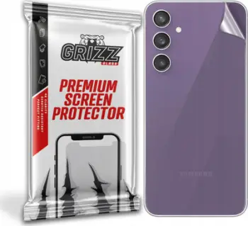 Film mbrojtës GrizzGlass SatinSkin për Samsung Galaxy S23 FE, pjesa e pasme, transparent