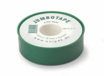 Shirit Teflon Unipak Jumbo, 10m, 19mm, i bardhë