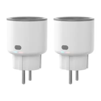 Prizë inteligjente Sonoff S60TPF, WiFi, 16A, set 2 copë, e bardhë