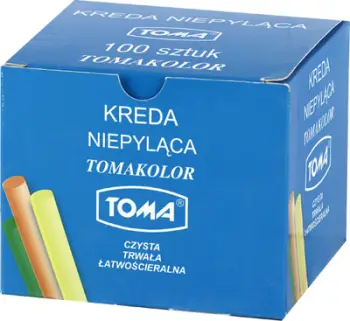 Shkumës me ngjyra Toma Color OP100, për tabela shkollore, paketim