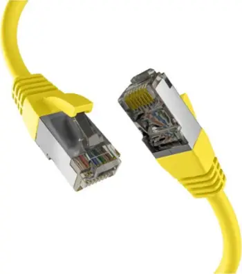 Kabllo rrjeti EFB Elektronik EC020200247, Cat8.1, 1.5m, e verdhë