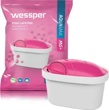 Filtra uji Wessper AquaMax Mg+, set 3 copë, zëvendësues për Brita Aquaphor
