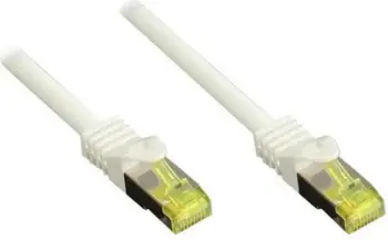 Kabllo rrjeti Alcasa Cat7 S FTP, 10m, RJ45, e bardhë