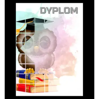Diplomë letre Tryumf Owl, format A4, paketim 25 copë, shumëngjyrëshe