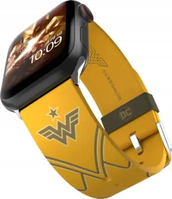 Rrip ore Apple Watch MobyFox DC WW84 Golden Armor, silikon, 22mm, i artë