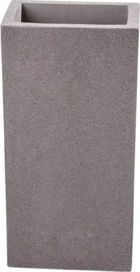 Aplikë muri V‑TAC VT-893L, beton, 2xG9 25W, gri e çelët