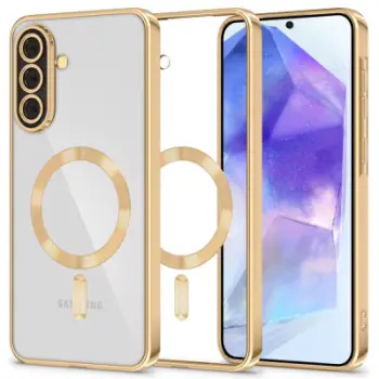 Mbulesë telefoni Tech-Protect MagFlex, MagSafe, për Galaxy A56 5G, ari i shndritshëm