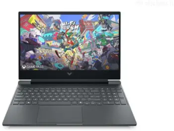Laptop gaming HP Victus 15-fa2002ny, 15.6" FHD 144Hz, i5-1240H, 24GB RAM, 512GB SSD, RTX 5060, gri