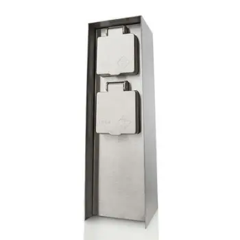 Prizë kopshti Philips 171084716, 2 dalje, çelik inox, gri