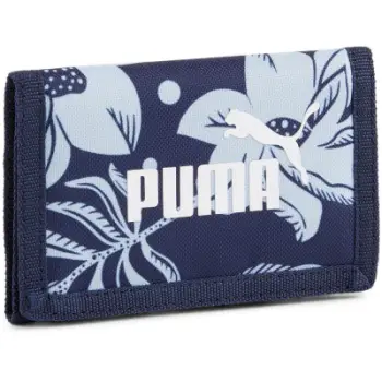 Portofol PUMA Phase Print 42, poliester, me mbyllje me çengel shirit, blu me lule