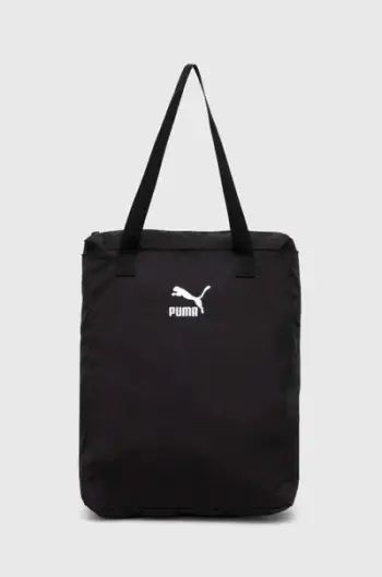 Çantë shpine Puma Classics Archive, madhësi A4, me xhepa të brendshëm, e zezë