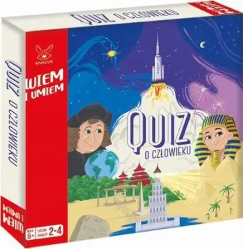 Loja edukative Kanguru I Know And I Can A Quiz about People, kuiz familjar, për fëmijë