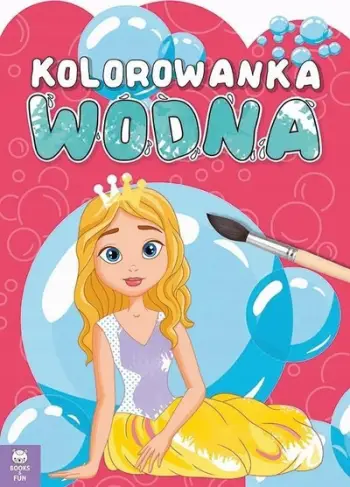 Libër ngjyrosës me ujë Books Fun Princesses, për fëmijë, shumengjyrësh