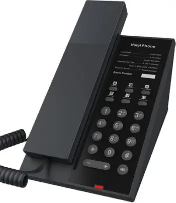 Telefon hoteli Fanvil H602W, Wi-Fi, IP, i zi