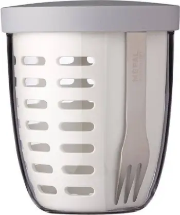 Enë për fruta dhe perime Mepal Fruit and Veggie Pot, 600 ml, e bardhë
