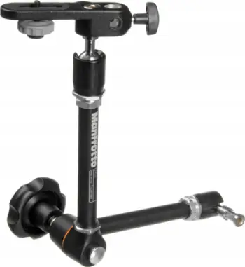Krah fotografik Manfrotto 244, fërkim i rregullueshëm, me braketa, metalik