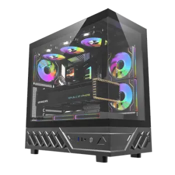 RX 9060, AMD Ryzen 7 5700X, 32GB RAM, 1TB SSD, Gaming PC Gjirafa50 Phantom Series 15