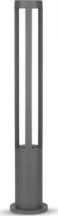 Dritë kopshti LED V-TAC VT-820, 10W, 80cm, gri