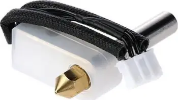 Kit ekstruder hot end për printer 3D, pjesë zëvendësuese, metalik