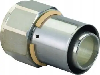 Racord presimi Uponor MLC me filetë të brendshme 50 Rp1 1/2, metalik