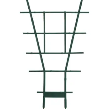 Rrjetë mbështetëse për bimë Koopman Fan Trellis, polipropilen, 59 x 33 cm, e gjelbër