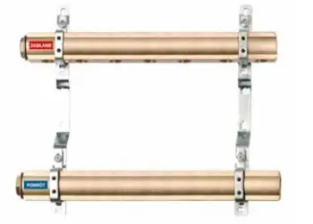 Manifold Red Brass RP R022801010, 11 dalje, 1", bronz