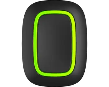 Buton paniku pa tela Ajax Button BL, 868MHz, 1.3km, IP55, i zi
