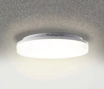 Llambë tavanore LED Heitronic Pronto, rrethore, me sensor lëvizjeje, e bardhë