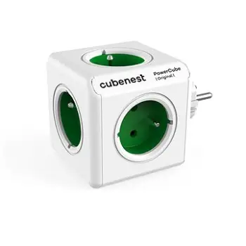Prizë shumëfishe Cubenest Powercube Original, 5x dalje, e bardhë jeshllemtë