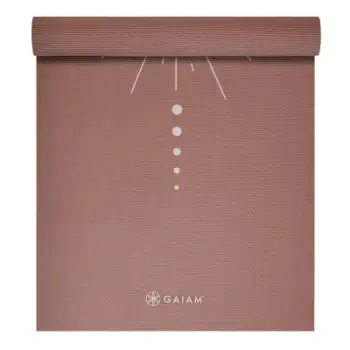 Tapet joga Gaiam Yoga Mat 65372, 5 mm, rozë