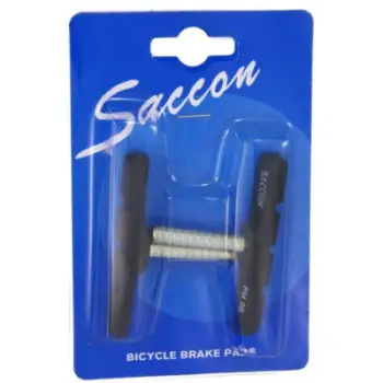 Blloqe freni biçiklete Saccon Cantilever, 70 x 16 mm, 2 copë, të zeza