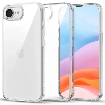 Mbulesë telefoni Tech-Protect Flexair Hybrid, për iPhone 16e, transparente