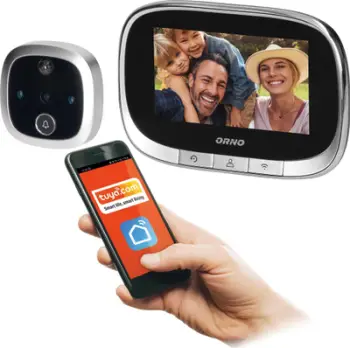 Vizor dere elektronik Orno OR-WIZ-1109, ekran 4.3", WiFi, gri