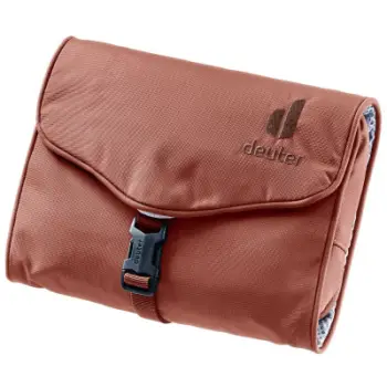 Çantë tualeti Deuter Wash Bag I, kompakte, me grep varës, ngjyrë kaspia