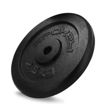 Peshë disku Spokey Sinis SPK-944483, 2.5kg, për shufra 28/29mm, gri