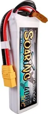 Bateri LiPo Gens Ace Tattu G-Tech Soaring 4000mAh, 11.1V 30C 3S1P