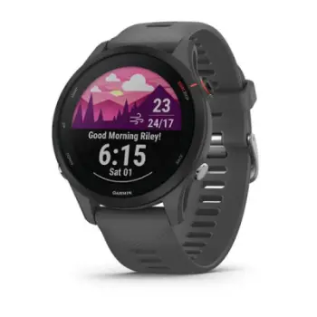 Ora sportive Garmin Forerunner 255, 46mm, GPS, gri Slate