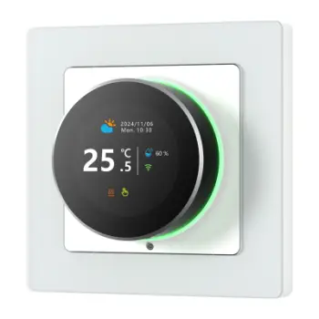 Termostat inteligjent Avatto WT20R BH 3A, WiFi, ekran digjital, i bardhë