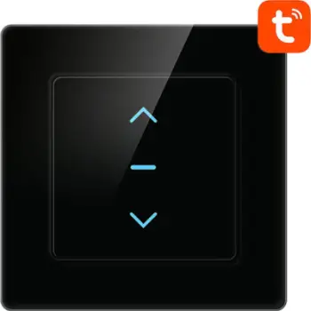 Çelës inteligjent roletash Avatto N-CS10-B, Wi-Fi, prekjes, i zi