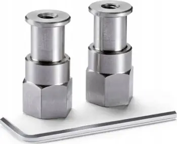 Adapter spigot Manfrotto 5/8, për krahë 244 Mini dhe 244 Micro, metalik