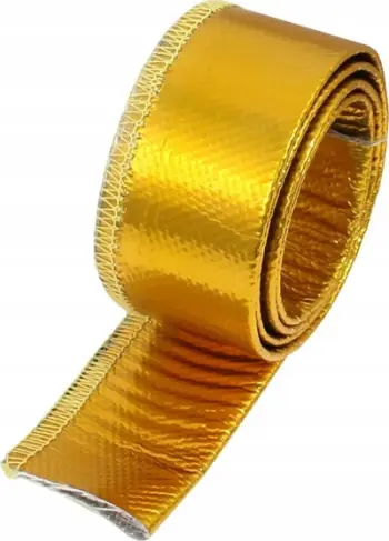 Mbështjellës termik për kabllo TurboWorks, 10mm, 1m, ngjyrë ari