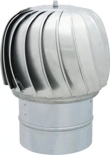 Kapele rrotulluese oxhaku Spiroflex Turboflex 130 MAX UNI, inox, për tub 130mm, ngjyrë inox