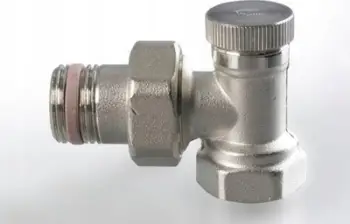Valvul ndërprerëse Vario Term FK 000M870A001, këndore, 1/2F x 1/2M, e nikluar