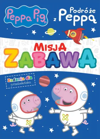 Libër aktivitetesh Peppa Pig Mission Fun Travels with Peppa, për fëmijë parashkollorë, me ngjyrosje