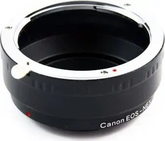 Adapter objektivi Pixco, Canon EF EF S në Sony E NEX, metalik