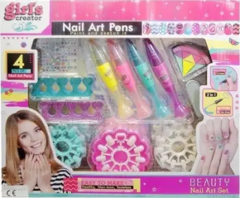Set stilimi thonjsh Swede Nail Styling Set, për fëmijë, shumëngjyrësh